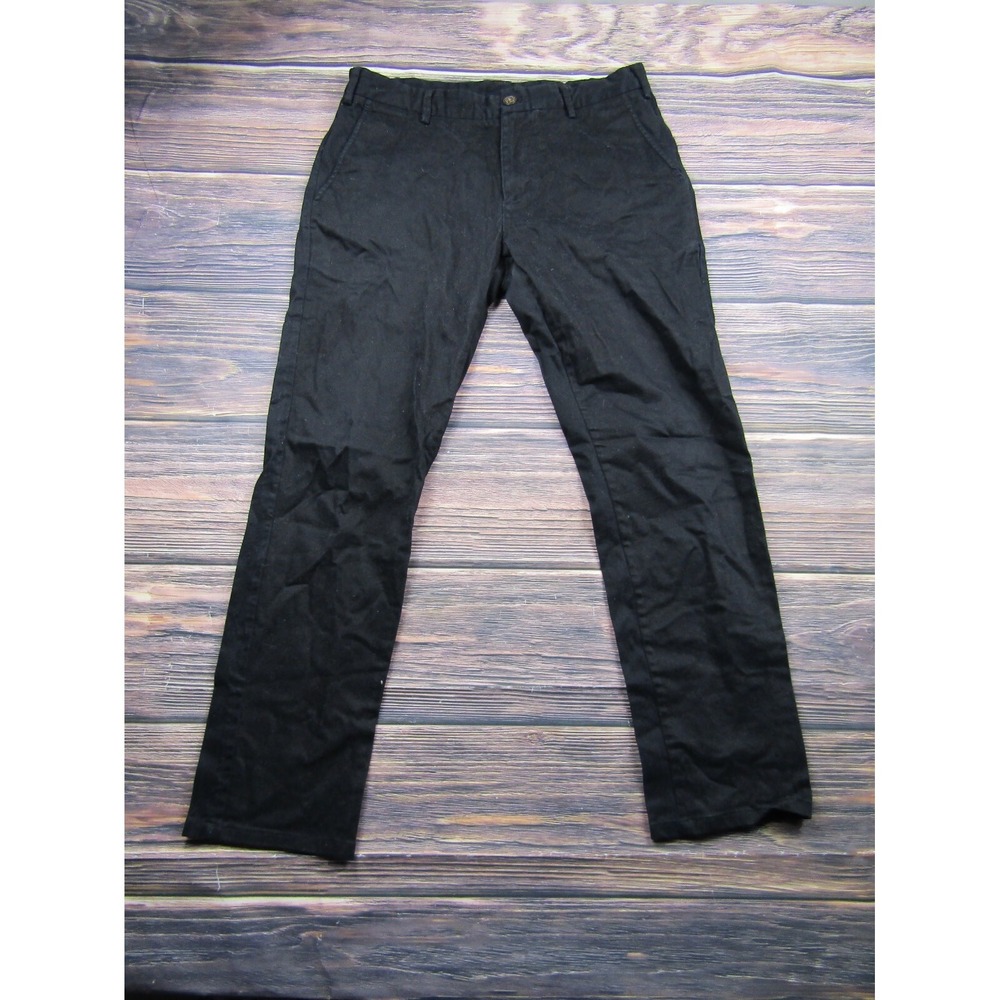 Urban‎ Renewal Mens Size 32 Black Skinny Fit Pants Trousers Preowned